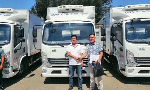 陜汽德龍冷藏車價(jià)格 