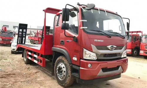 國六福田瑞沃平板運(yùn)輸車 