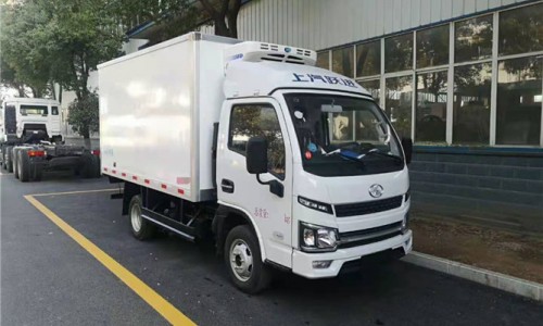 躍進(jìn)福運S80肉鉤冷藏車 