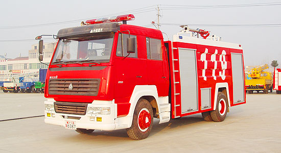 斯太爾單橋水罐消防車(chē) 